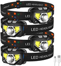 LHKNL Headlamp Flashlight, Lumen Bright Head Lamps LED Rechargeable Camping by LHKNLHOME