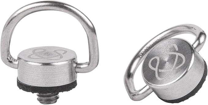C Coiro Stainless Steel D Ring Screw Adapter by CCoiro