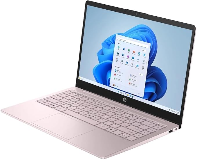 HP Student Laptop, Intel Processor N150(up to 3.6 GHz), 14 Inch LED Screen,16G RAM, 128GB Storange,One Year Office 365, Windows 11 Home,w/YYY Bundle,Pink - Image 4