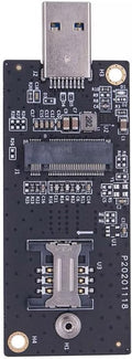 M.2 Key-B WWAN to USB 3.0 Adapter Riser Card w SIM Slot by NGFF