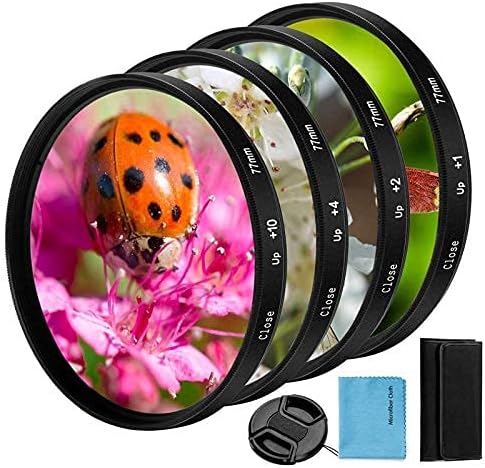 49mm Close-up Filter Kit 4 Pieces Macro Filter Accessory Close-up Lens Filter by Unknown