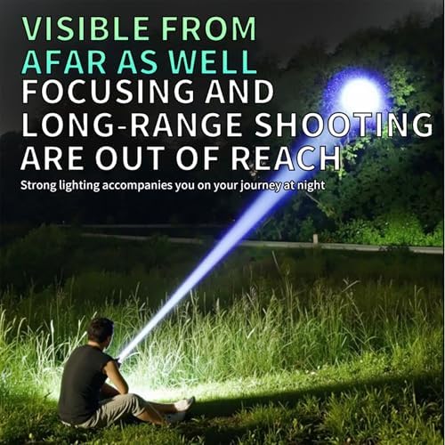 High Power LED Headlamp Separate Design Outdoor Headlamp Waterproof Rechargeable Long Range Headlamp Suitable for Camping Hiking Hunting - Image 5