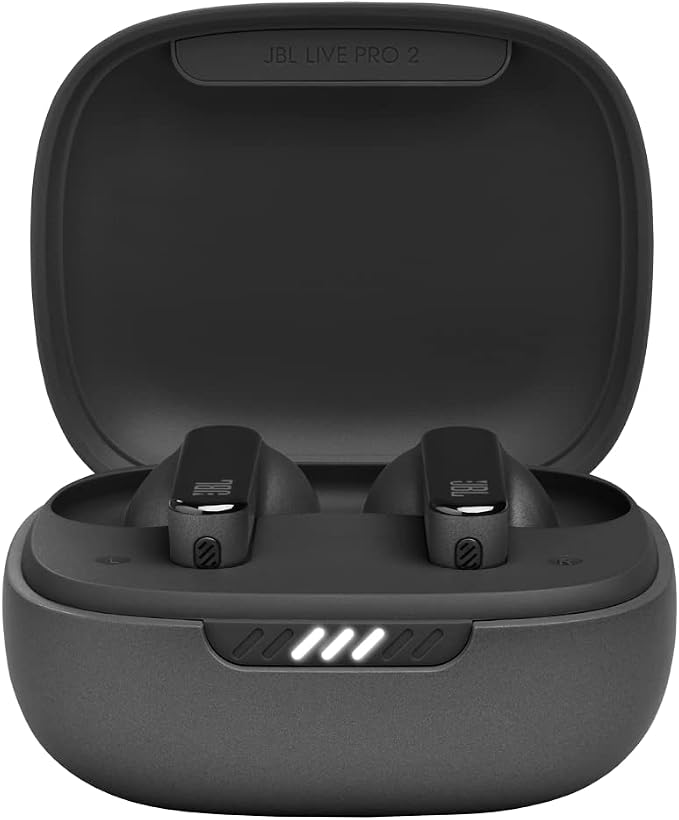 JBL Live Pro 2 TWS - Noise Cancelling Earbuds - Black | JBL Signature Sound, True Adaptive Noise Cancelling with Smart Ambient, 40 1030 hours of playback with wireless charging - Image 8