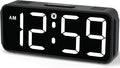 Peakeep Tiny Small Digital Alarm Clock Plug in by PEAKEEP