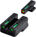 Truglo TFX PRO Handgun Sight, Glowing Shock Proof Tritium and Fiber Optic Night by TruGloInc-Sports