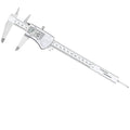 Electronic Digital Calipers, inch and Millimeter Conversion, LCD Screen by Simhevn
