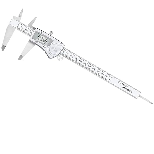 Electronic Digital Calipers, inch and Millimeter Conversion, LCD Screen by Simhevn