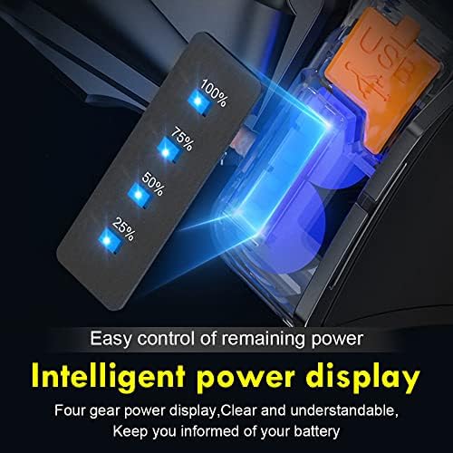 2 Pack High Power LED Headlamp Super Bright Adult Motion Sensor Headlight Spotlight Waterproof Rechargeable Outdoor Hunting Light Flashlight Portable Head lamp for Fishing Camping Hiking - Image 6