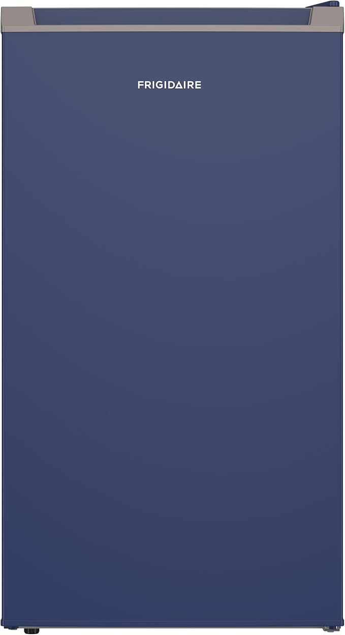 Frigidaire Mini Refrigerator, Compact Freezer Compartment, Adjustable Thermostat Control, Reversible Door, Contemporary Series, 3.2 cu ft, Blue by Unknown