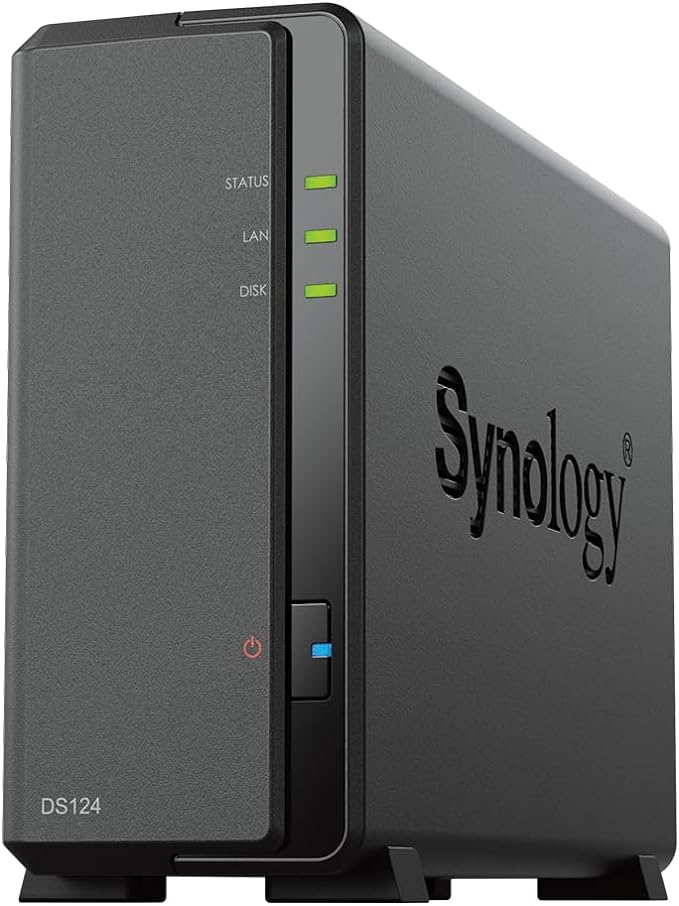Synology DS124 Personal Backup & File Hub by Synology