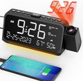 Mesqool Projection Alarm Clock for Bedroom, Digital Clock by Mesqool