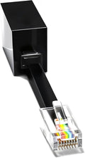 1-Pack RJ11 to RJ45 Adapter Phone Line to Ethernet – RJ11 Female to RJ45 Male by RetailAndBulk