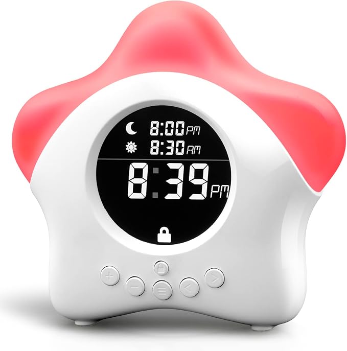 Stay-in-Bed Clock for Kids by LearnClimb