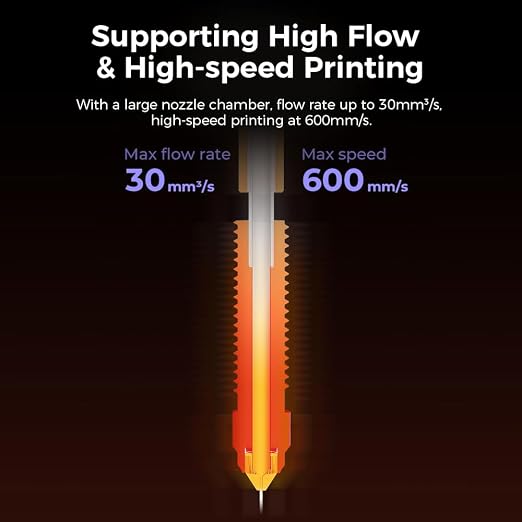 Creality Official K1C/ K1 SE Nozzle, 0.4mm 1PCS Quick-Swap 3D Printer Nozzle Kit - Image 4