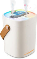 Humidifier for Bedroom, 2L Cool Mist Humidifier with Essential Oils Diffuser and Nightlight, Top Fill Humidifiers for Home, Auto Shut-Off, Carry Handle, Quiet Easy to Fill & Clean for Home by Unknown