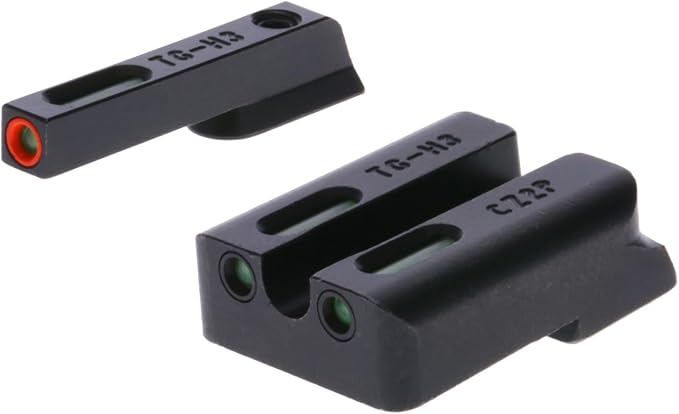 Truglo TFX PRO Handgun Sight, Glowing Shock Proof Tritium and Fiber Optic Night by TruGloInc-Sports