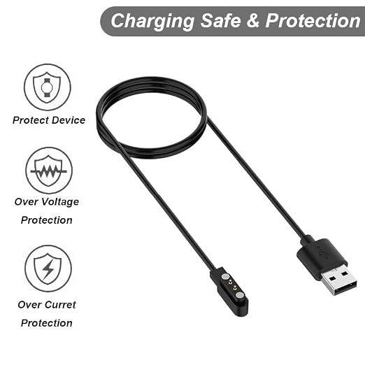 Smart Watch Charger Magnetic 2 Pin Charging Cable - Image 8