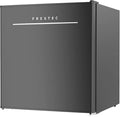 1.7 Cu.Ft Mini Fridge with Freezer, Mini Fridge for Bedroom, Small Refrigerator, Dorm Refrigerators with Freezer, Compact Refrigerator for Office, Apartment, Dorm, Bedroom (Black) by Frestec