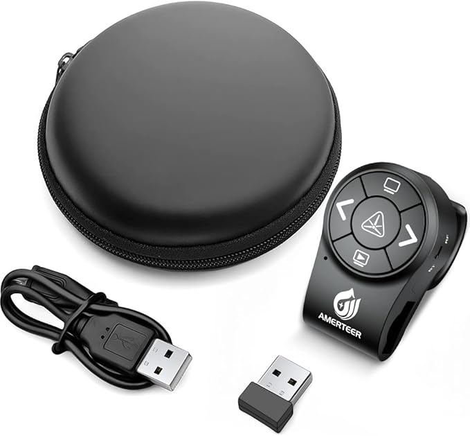 AMERTEER Bluetooth Wireless Presentation clicker - Image 7