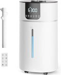 AreShark 4.2 Gal/16L Humidifier Large Room, Cool Warm Mist 2000ft² Whole House Air Humidifiers for Bedroom, Plants, Adults, 60H Runtime, Humidity Setting, Easy to Clean, Top Fill, Extension Tube by Unknown