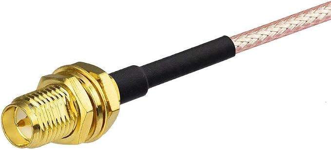 Bingfu WiFi Antenna Extension Cable RP-SMA Male to RP-SMA Female Bulkhead Mount - Image 6