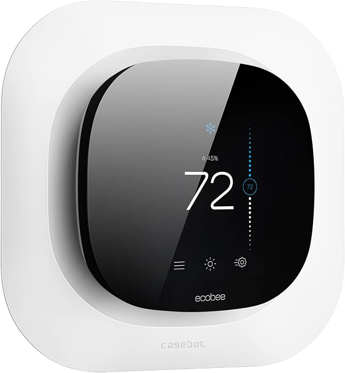 CaseBot Wall Plate for 2022 Ecobee Smart Thermostat Premium & 2022 Ecobee Smart by CaseBot