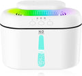 SZO Humidifiers for Bedroom Large Room, 2.5L Dual Nozzle Cool Mist Humidifier for Baby, 16dB Ultra Quiet, Top Fill, Slim Flat Design for Nightstand, Auto Shut-off by SZOLLC