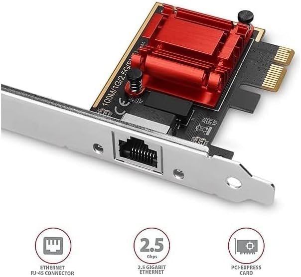 Realtek Chipset 2.5Gb Gigabits Gbps PCIe PCI Express Ethernet Network Interface - Image 2
