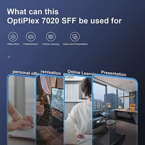 Dell OptiPlex 7020 Desktop Computer, 16GB Ram 256GB SSD, Intel Quad Core i7 4790 up to 4.0GHz, AC8260 Built-in WiFi 5, Dual Monitor Supported, DVD-RW HDMI Windows 11 Pro (Renewed) - Image 6