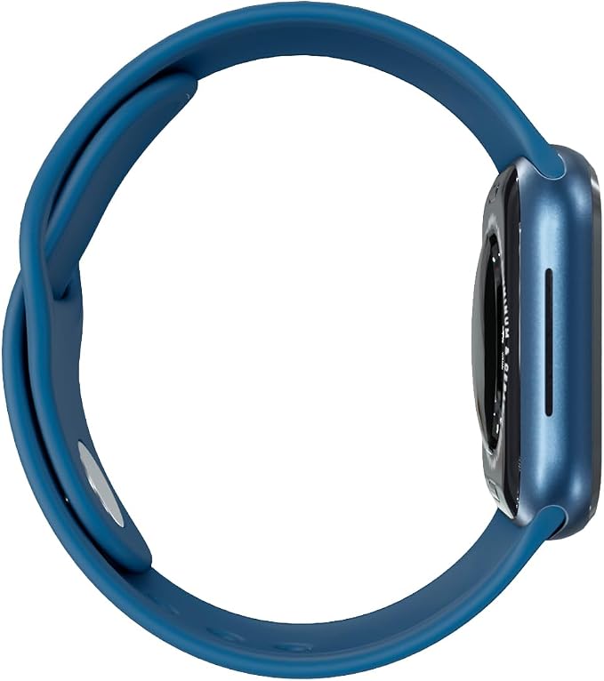 Apple Watch Series 7 Blue Aluminum Case - Image 4