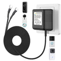 Black Video doorbell Special Power Transformer, 18V500MA doorbell Power Adapter by XZGm