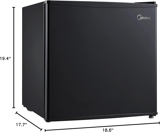 Midea 1.6 Cu.ft Mini Fridge, Energy Star Certified, Low Noise for Bedroom - Image 9