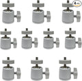 Universal 1/4" Swivel Mini Ball Head Tripod Mount, 360 Degree Rotating Adapter by NVRTTRR