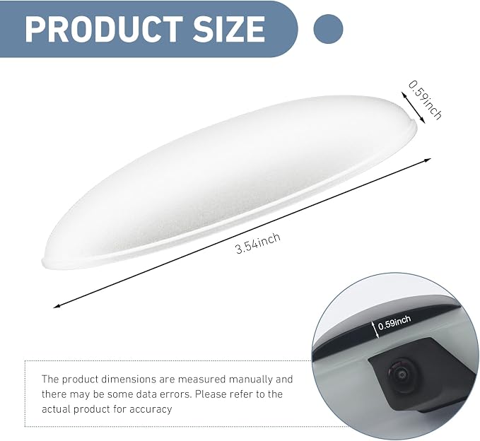 Car Rear View Camera Cover, Anti-rain Car RearView Camera Protective Cover - Image 2