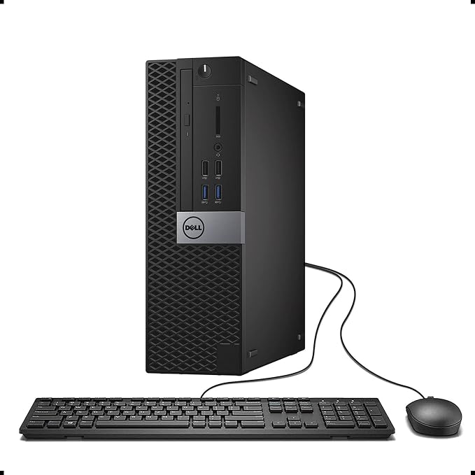 Dell OptiPlex 7040 Small Form Factor PC, Intel Quad Core i7-6700 up to 4.0GHz, 16G DDR4, 512G SSD, Windows 11 Pro (Renewed) by Amazon+Renewed