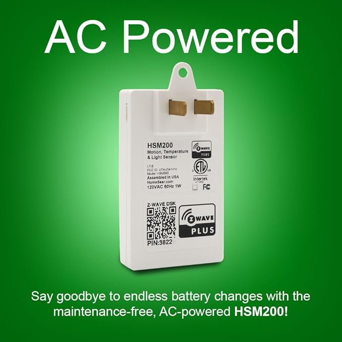 HomeSeer HSM200 Z-Wave Multi-Sensor - Image 5