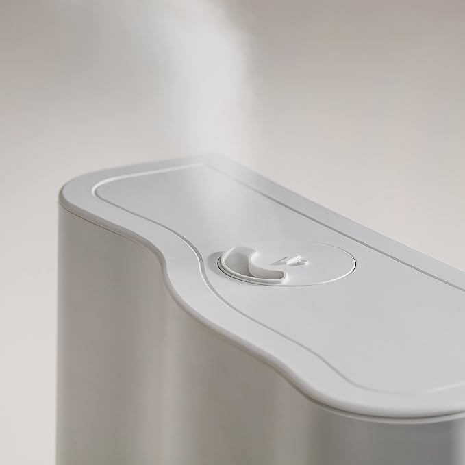 Vitruvi Cloud Bedside Humidifier, White Humidifier, 24 Hr Run Time, 602ft Coverage, Large Home Bedroom, Baby Room - Includes 3 Month Filter - Image 6