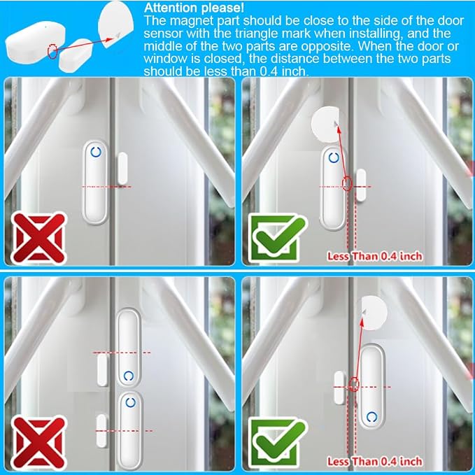 Caregiver Pager Door Alarms for Dementia Patients/Kids Safety/Home Security - Image 6