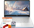 HP 14" Business Laptop Computer with Microsoft Office 365, 4-Core Intel Processor, 128GB Storage, 4GB RAM, Windows 11, SageNova Earphones, Sky Blue by HP
