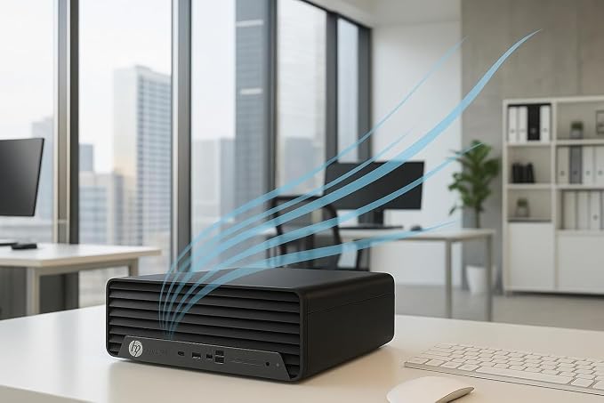 HP ProDesk SFF 400 G9 Business Desktop Computer, 14th Gen Inte i7-14700(20-Cores/28-Threads), 16GB DDR5 RAM, 1TB PCIe + 1TB HDD, Small Form Factor, Type-C, DisplayPorts, Wi-Fi, HDMI, Windows 11 - Image 6