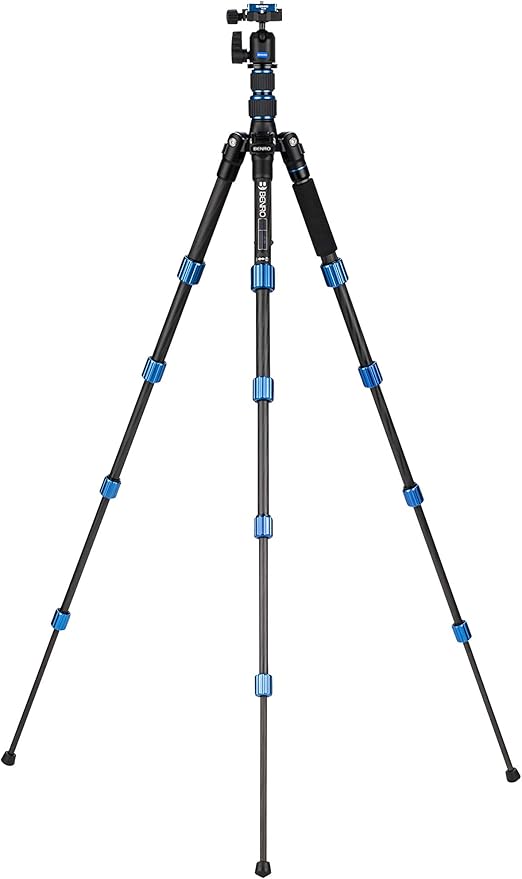 Benro Slim Travel FSL09CN00 Carbon Fiber Tripod Kit – Lightweight 5-Section - Image 2