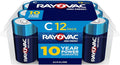Rayovac C Batteries, C Cell Battery by Rayovac