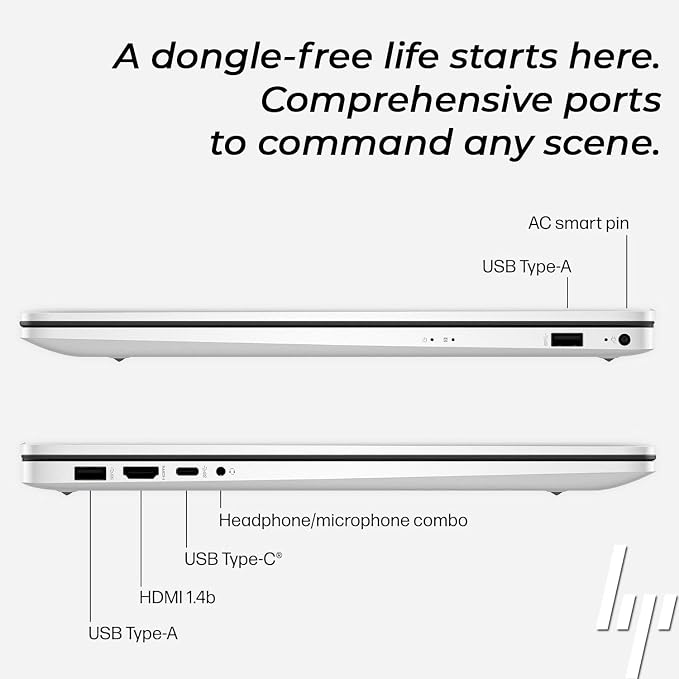 HP 17 inch Business Laptop • 2026 Edition • Latest AMD Ryzen 5 CPU • 16GB RAM - 512GB SSD - 17.3" FHD Display • Copilot + • Long Battery Life • Windows 11 with Office 365 for The Web - Image 6