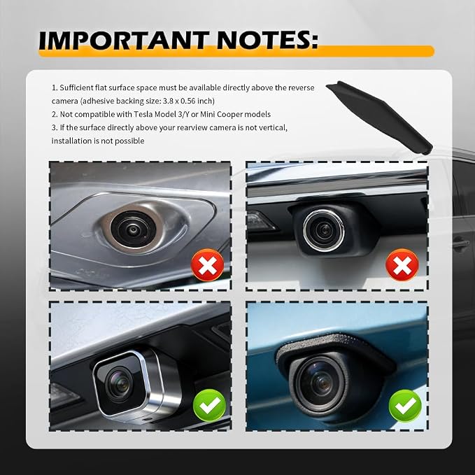 2026 New Rear View Backup Camera Cover, Silicone Backup Camera Rain Shield - Image 7