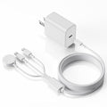 Upgraded Apple Watch Charger, 3 in 1 Magnetic iWatch Charger to USB C Cable 3ft by Gyusity