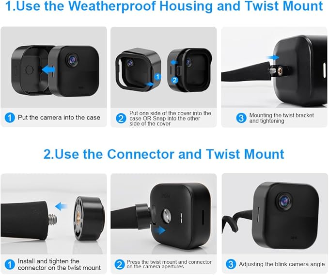 All-New Flexible Twist Mount for Blink Outdoor 4 /3rd Gen/Outdoor 2K+ Camera - Image 6