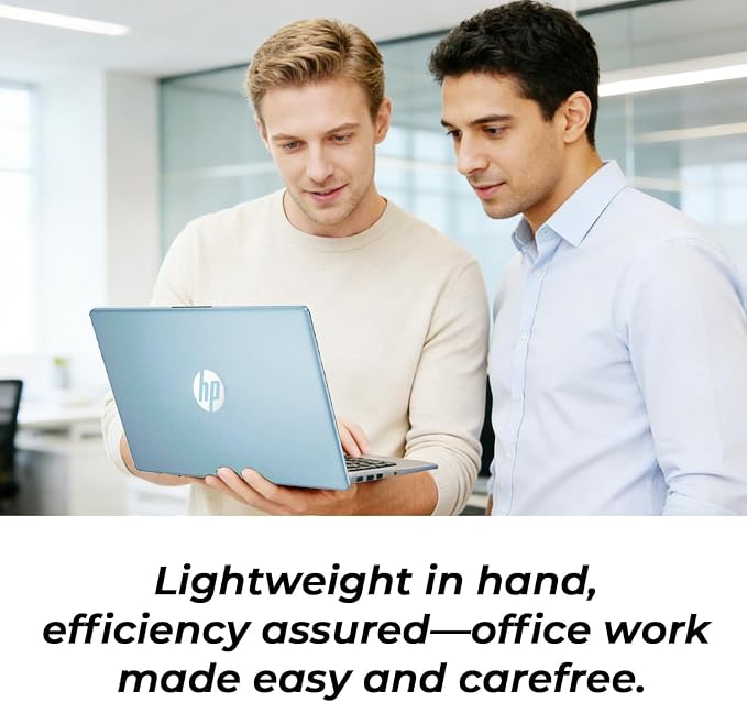 HP Everyday Laptop with Copilot AI • 2026 Edition • 128GB SSD + 1TB OneDrive • AMD High Processor • Microsoft 365 • Thin & Portable • Long Battery Life • Windows 11 - Image 9