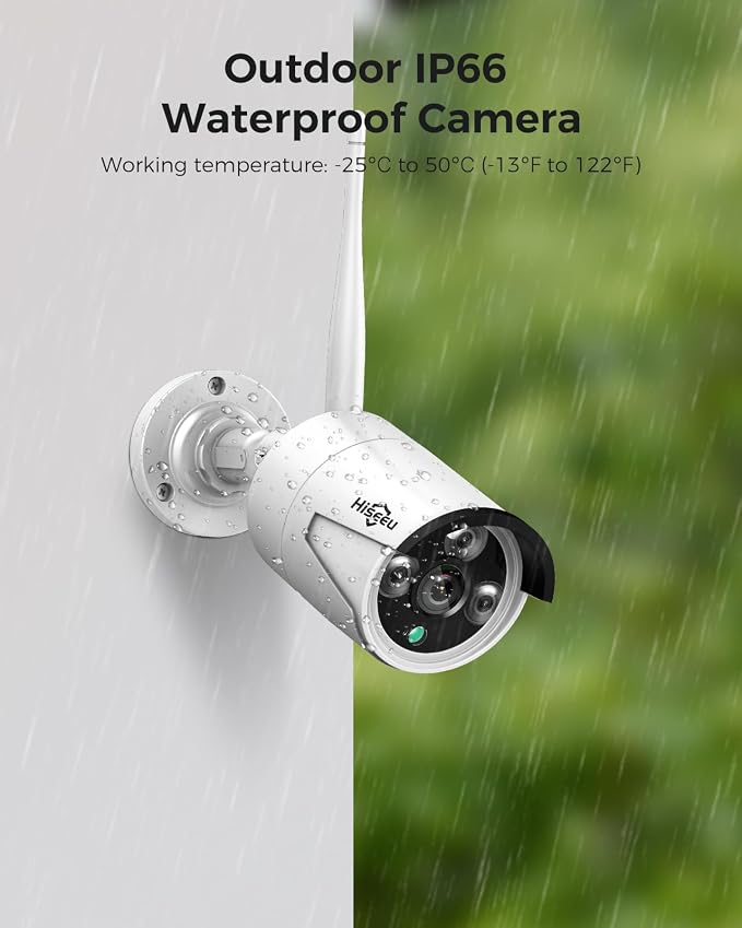 Hiseeu Home Security Camera System, No Subscription, 4K NVR - Image 8
