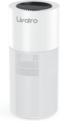 8L Evaporative Humidifier for Large Rooms up to 1000 ft²- Baby Elderly& Pet Safe Cool Evaporation, 900ml/h Output, UV Disinfection, Easy Top Fill,UltraQuiet 28dB, Smart AI Humidity Control Upgraded by Livatro