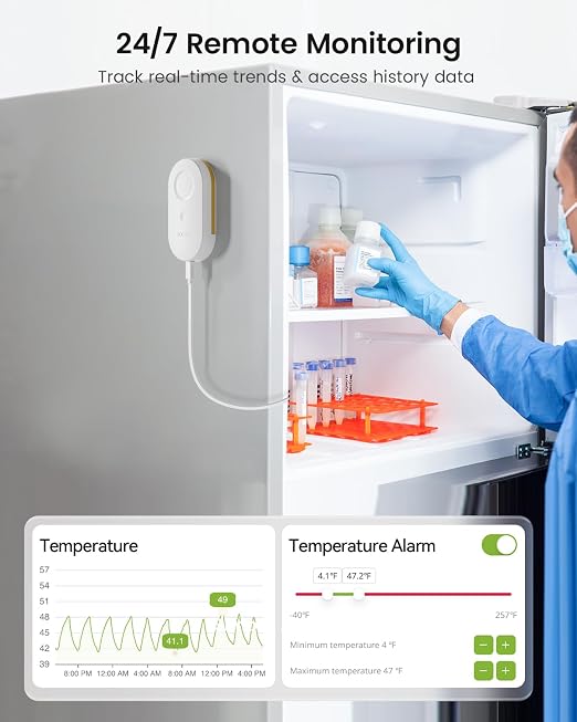 MOCREO WiFi Freezer Thermometer Alarm - Image 7